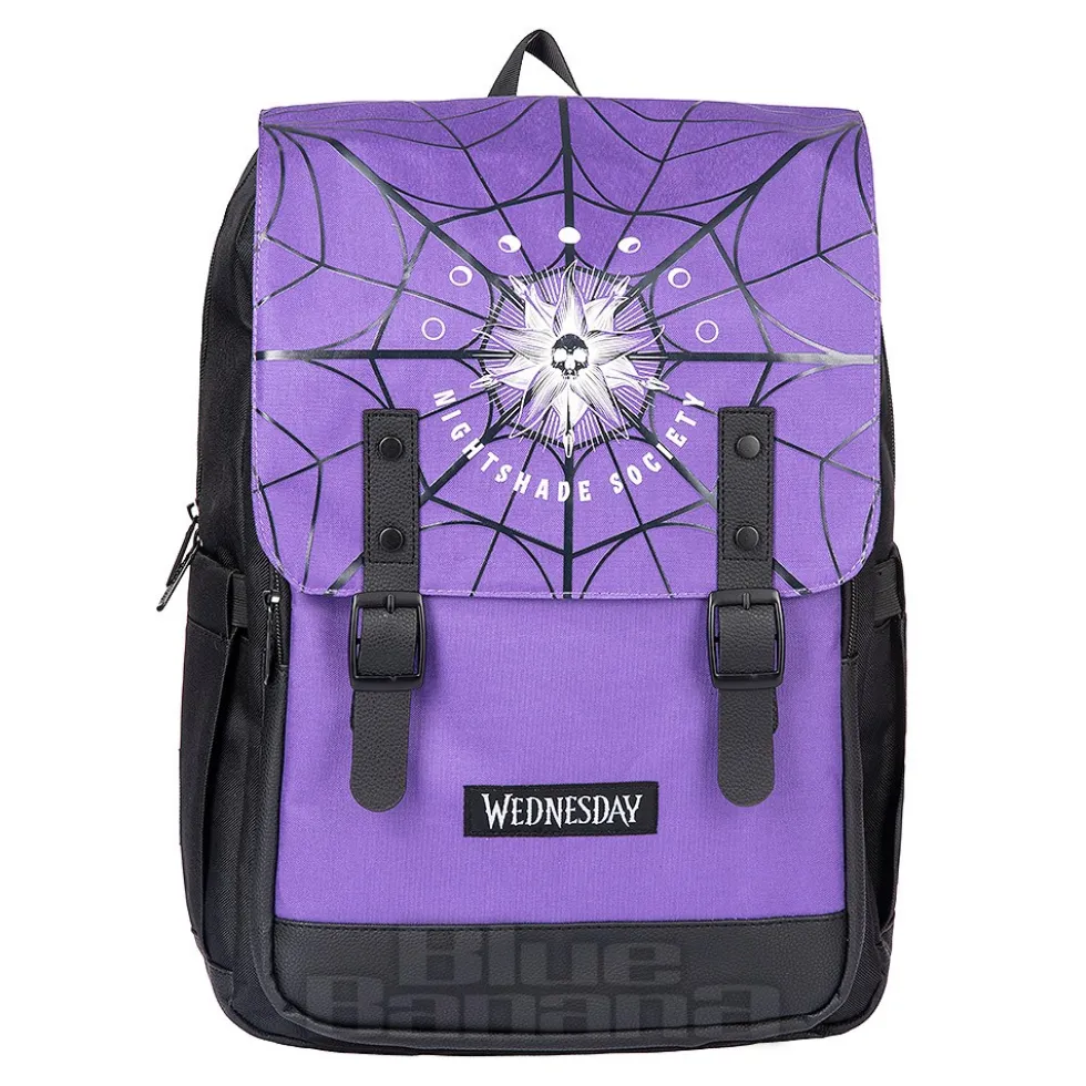 Official Wednesday Nightshade Backpack (Black/Purple)