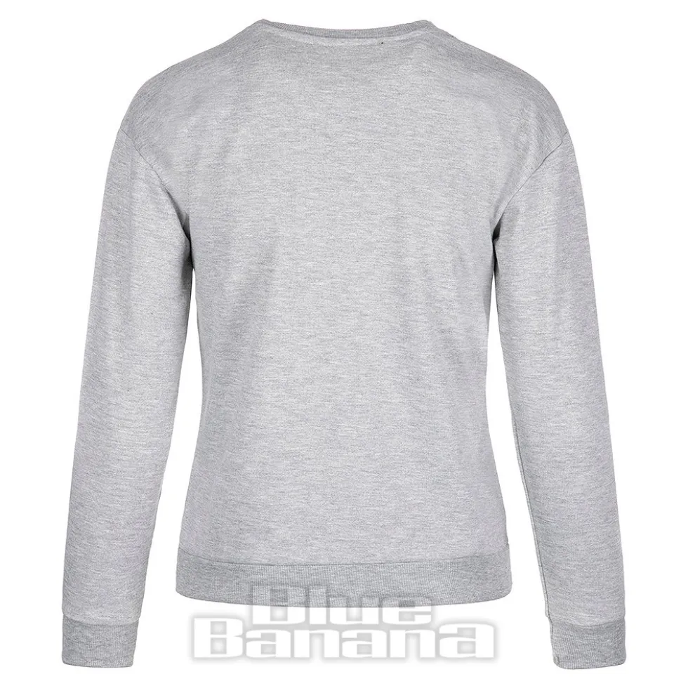 Official Ziggy Stardust Crew Neck Sweatshirt (Grey)