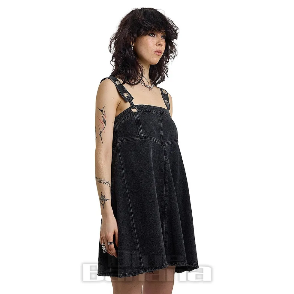 Ragged Priest Dilemma Dress (Charcoal)