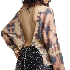 Ragged Priest Knit Tint Top (Pink)