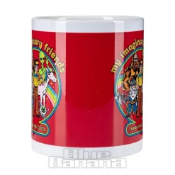 Steven Rhodes Imaginary Friends Retro Mug (Multicoloured)