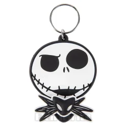 The Nightmare Before Christmas Jack Spinner Keychain (Black)
