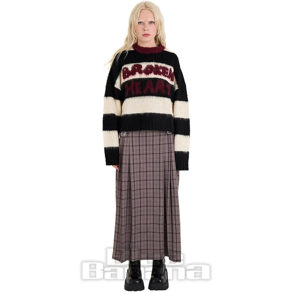 The Ragged Priest Tragic Jumper (Black/White)