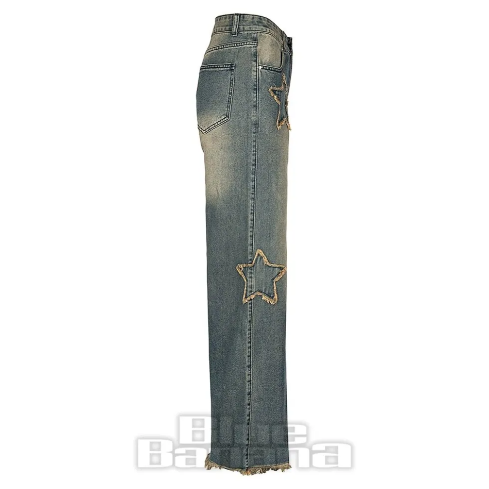 Third Identity Aura Stars Jeans (Blue)