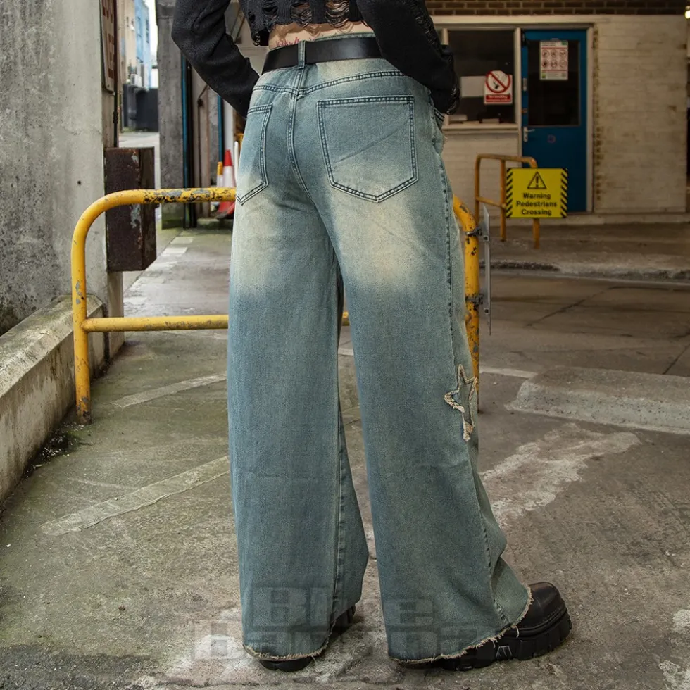 Third Identity Aura Stars Jeans (Blue)