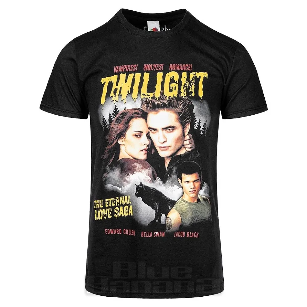 Twilight Comic Style Merch T-Shirt (Black)
