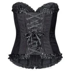 Vixxsin Dahlia Gothic Corset (Black)