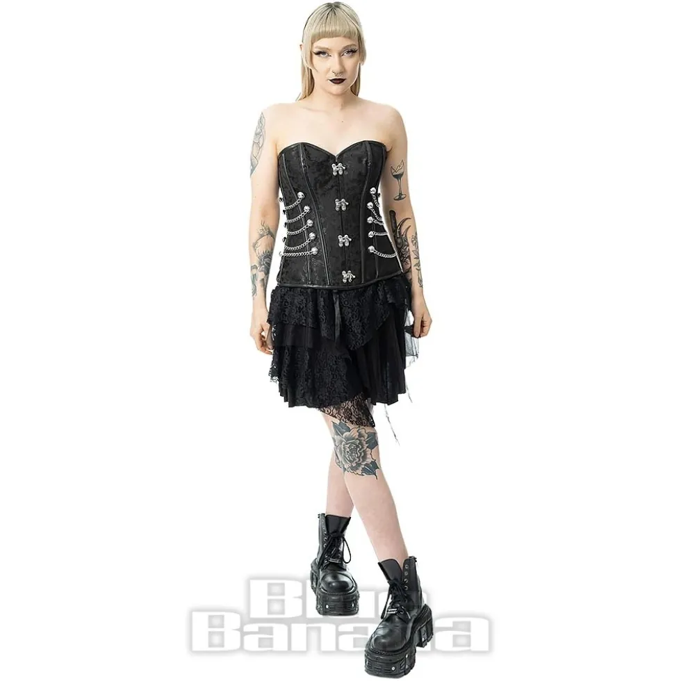 Vixxsin Steam Siren Corset (Black)