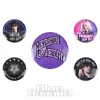Wednesday Addams Assorted Badges Pack (Multicoloured)