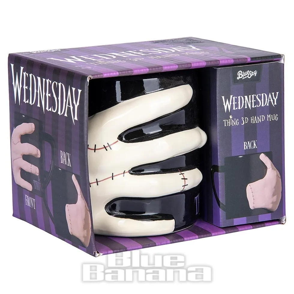 Wednesday 3D ‘Thing’ Mug (Black)
